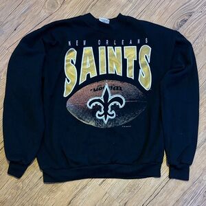 New Orleans Saints Black and Gold Sweater